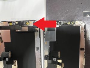 iPhoneXR パーツ移植