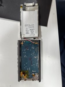NW-A55　バッテリー取り外し後
