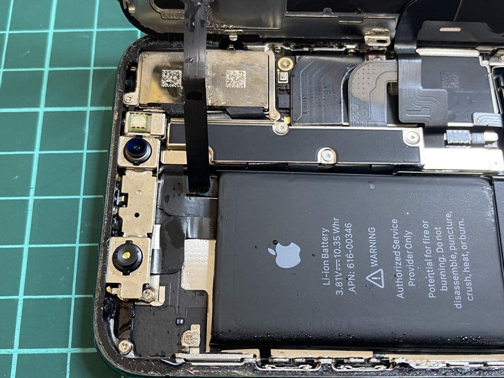 iPhoneX 水没復旧 スマホスピタル佐賀駅前店