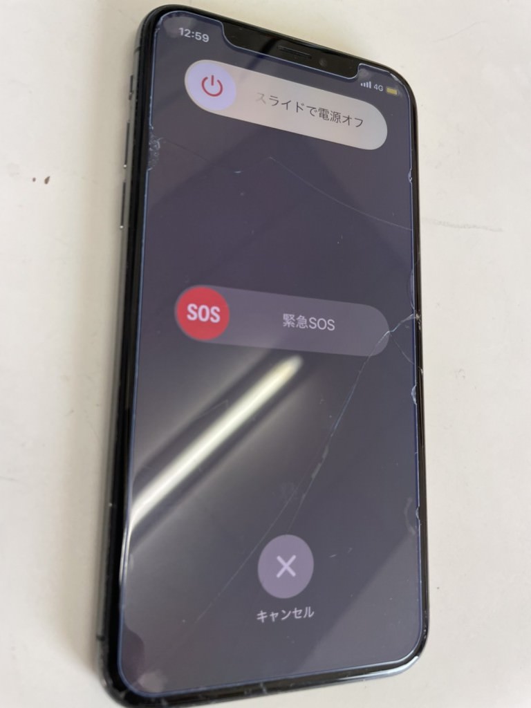 iPhoneX 画面交換 スマホスピタル佐賀駅前店