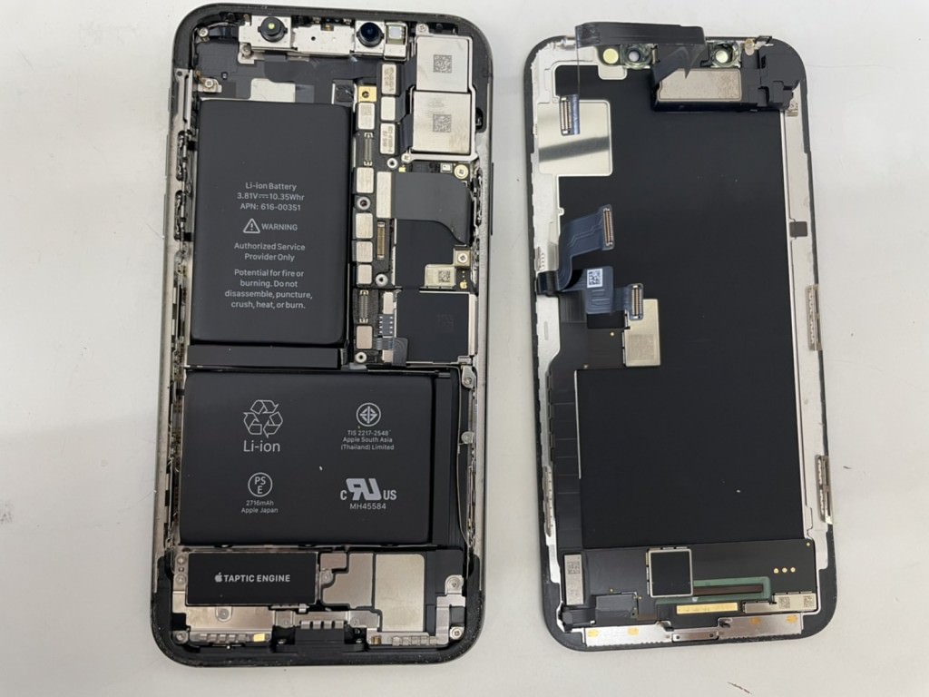 iPhoneX 画面交換 スマホスピタル佐賀駅前店