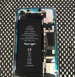 iPhone修理_防水シール_スマホスピタル佐賀_iPhone12バッテリー交換