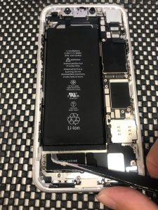 スマホスピタル佐賀駅前店_iPhone修理_バッテリー交換_BTシール剥がし