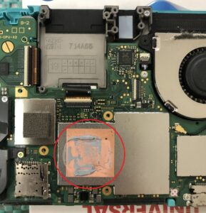 任天堂スイッチライト, スティック交換修理, 寧部クリーニング