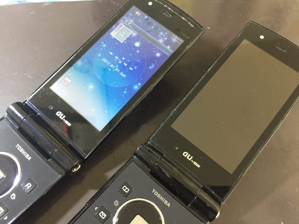 ガラケー 携帯 T008 修理 基盤移植 データ 高槻