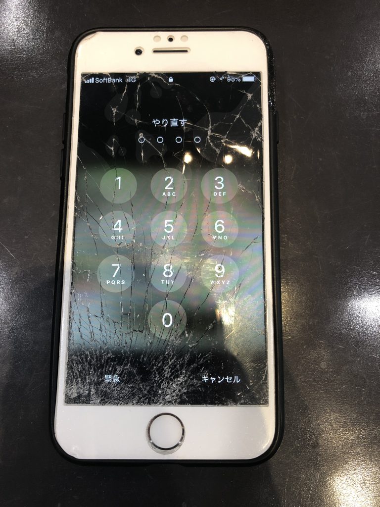 iPhone7 画面交換修理 高槻 スマホ 故障 修理 大阪
