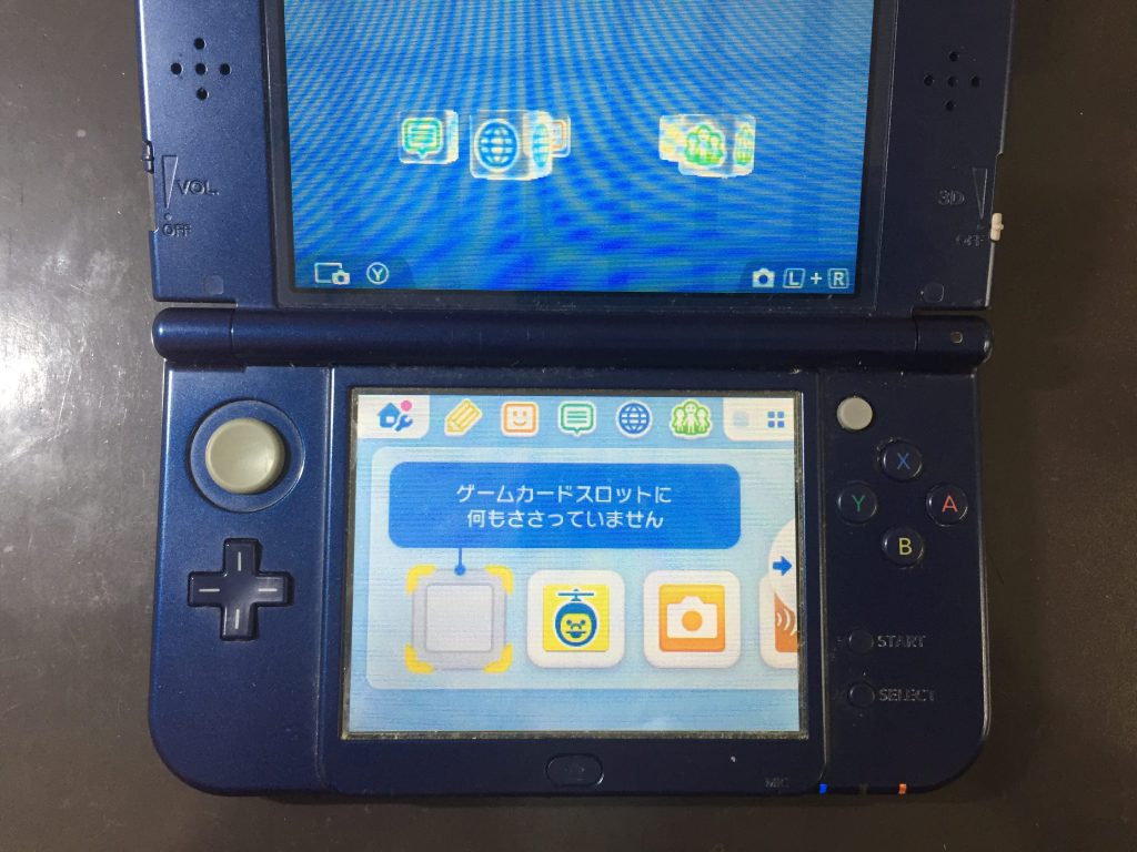 New3DSLL ソフト カセット 読込エラー 故障 game 修理 高槻