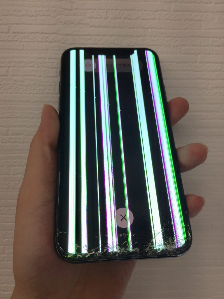iPhoneX 液晶 ガラス 画面交換修理 Apple スマホスピタル高槻店