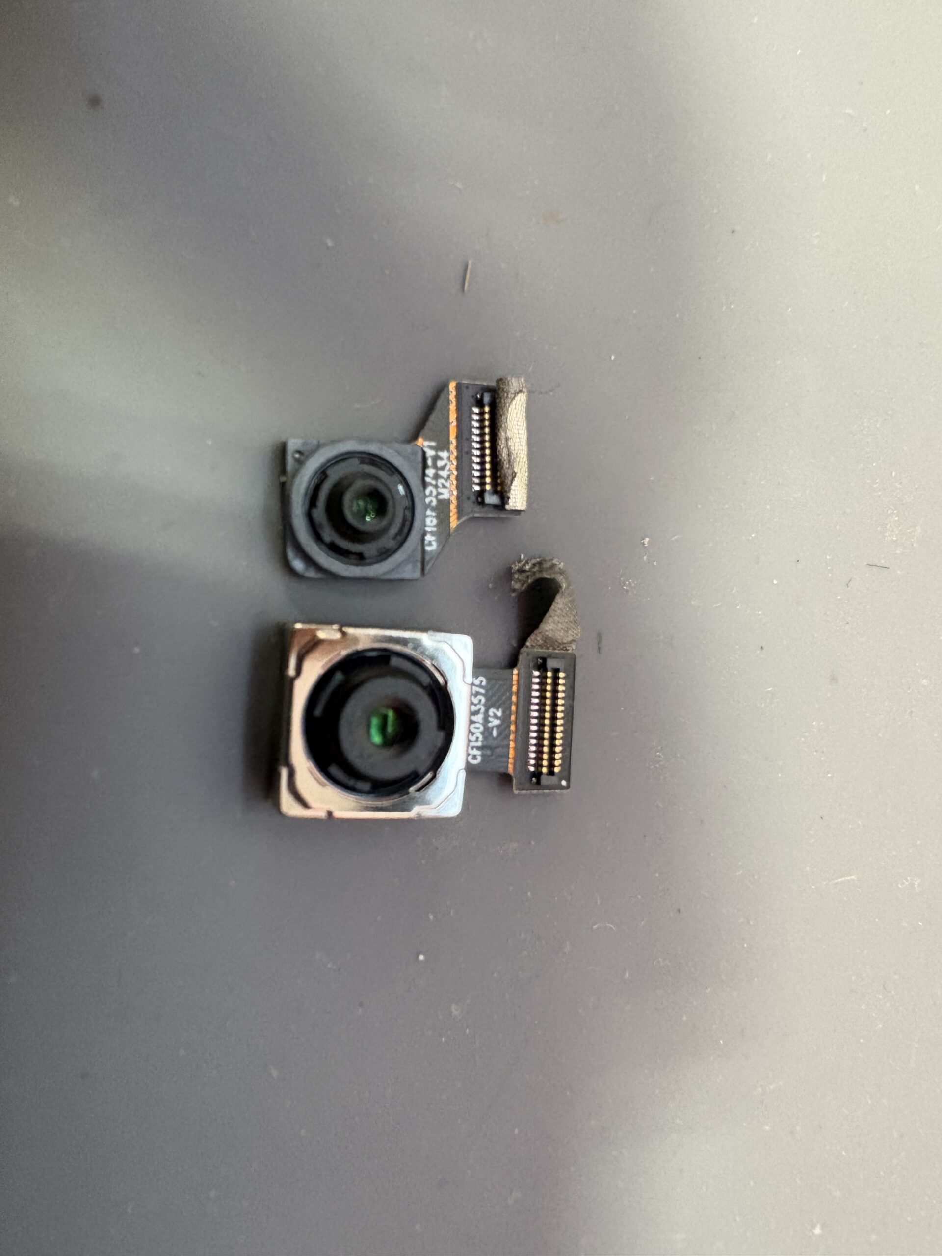 修理後(カメラを外した状態)